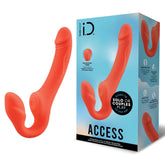 Bodywand ID Access Strapless Strap-On - Orange 15.2 cm